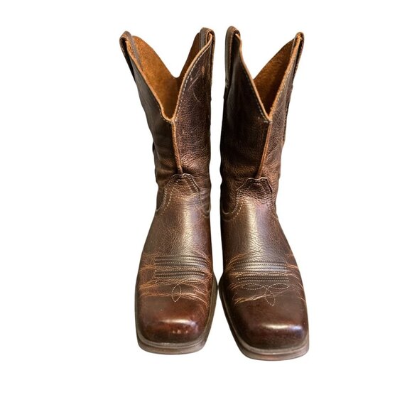 ARIAT Rambler Western Boot Brown Leather Men's Size 10.5D - Picture 6 of 16